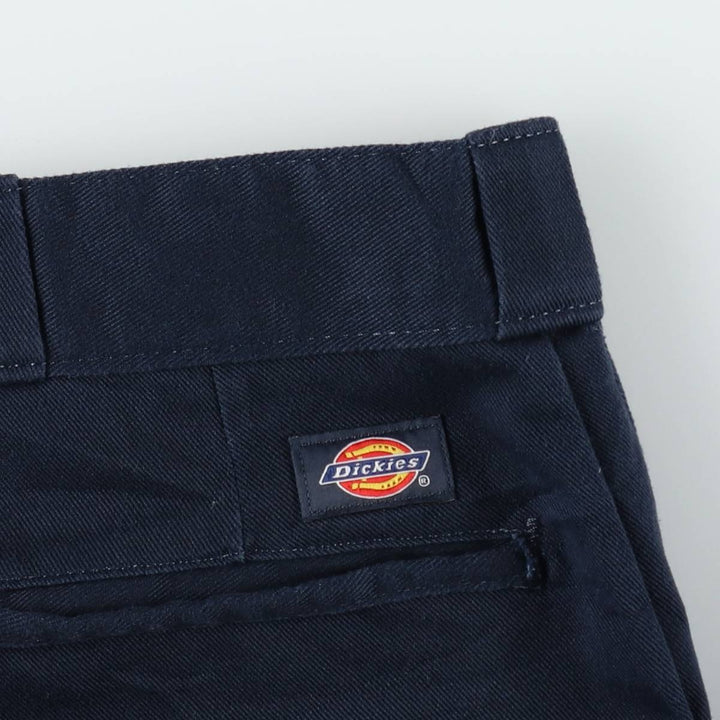 Dickies 874 Original Fit FLEX Work Pants, Men's W35 equivalent. polyester navy blue type Vintage Second Hand