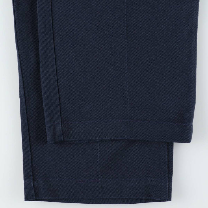 Dickies 874 Original Fit FLEX Work Pants, Men's W35 equivalent. polyester navy blue type Vintage Second Hand