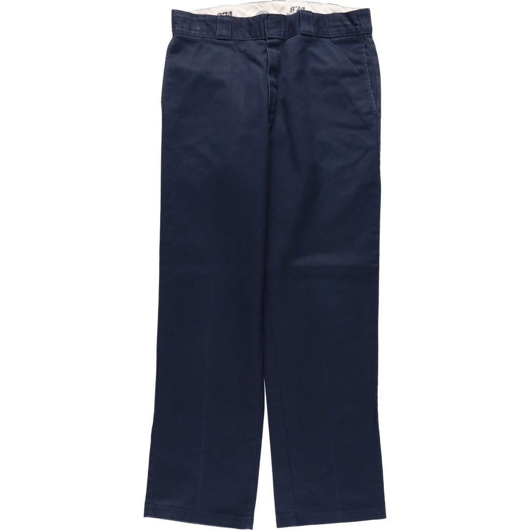 Dickies 874 Original Fit Work Pants, Men's, Size W34 unclear navy blue type Vintage Second Hand