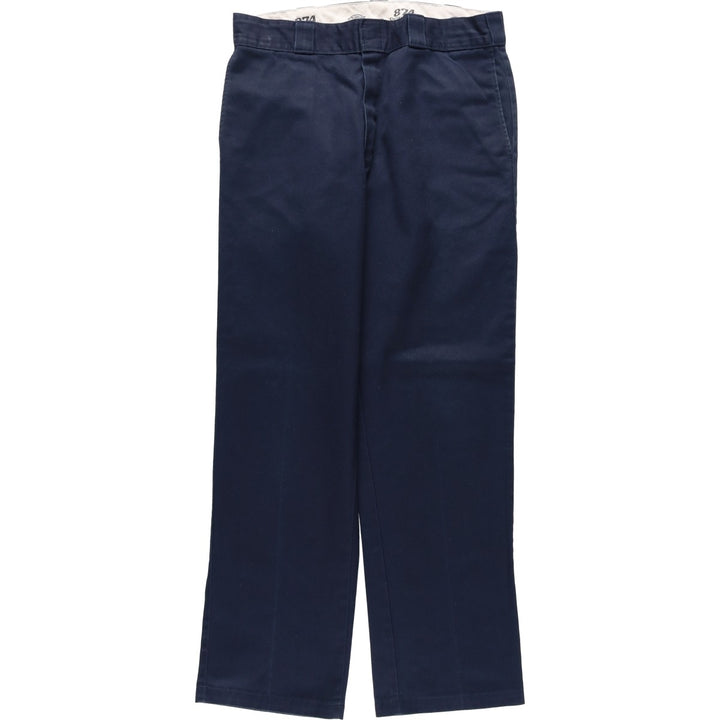 Dickies 874 Original Fit Work Pants, Men's, Size W34 unclear navy blue type Vintage Second Hand
