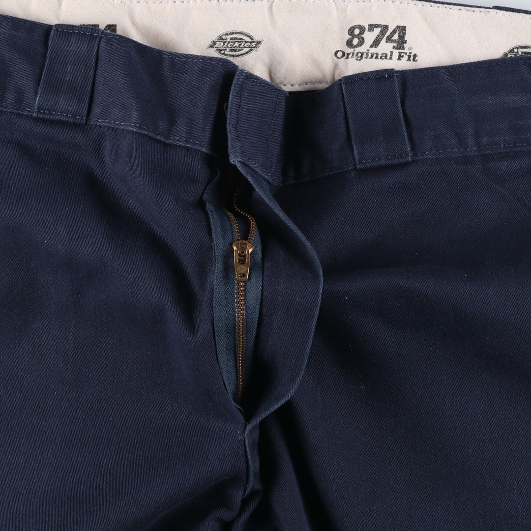 Dickies 874 Original Fit Work Pants, Men's, Size W34 unclear navy blue type Vintage Second Hand