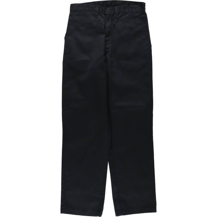 Men's work pants, equivalent to size W31. cotton black type Vintage Second Hand