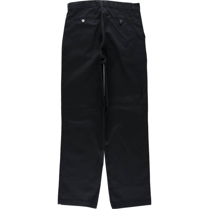 Men's work pants, equivalent to size W31. cotton black type Vintage Second Hand