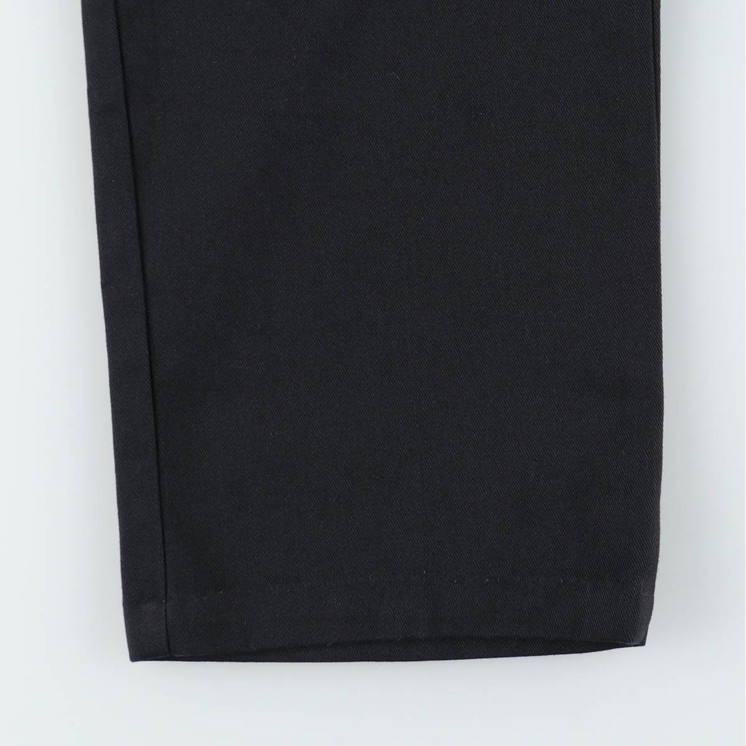 Men's work pants, equivalent to size W31. cotton black type Vintage Second Hand