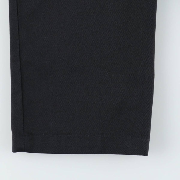 Men's work pants, equivalent to size W31. cotton black type Vintage Second Hand
