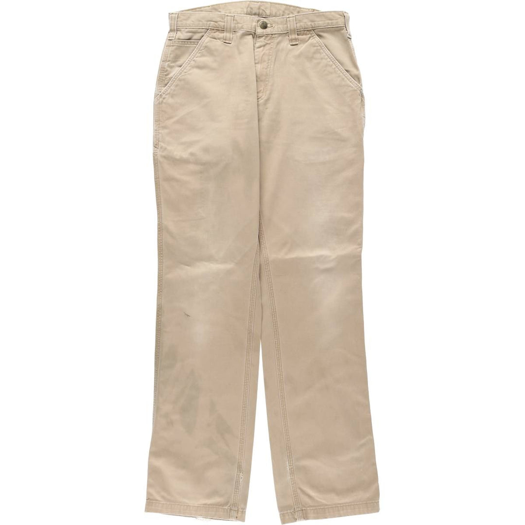Carhartt Relaxed Fit Painter Pants, Men's, Size 32 cotton Beige type Vintage Second Hand