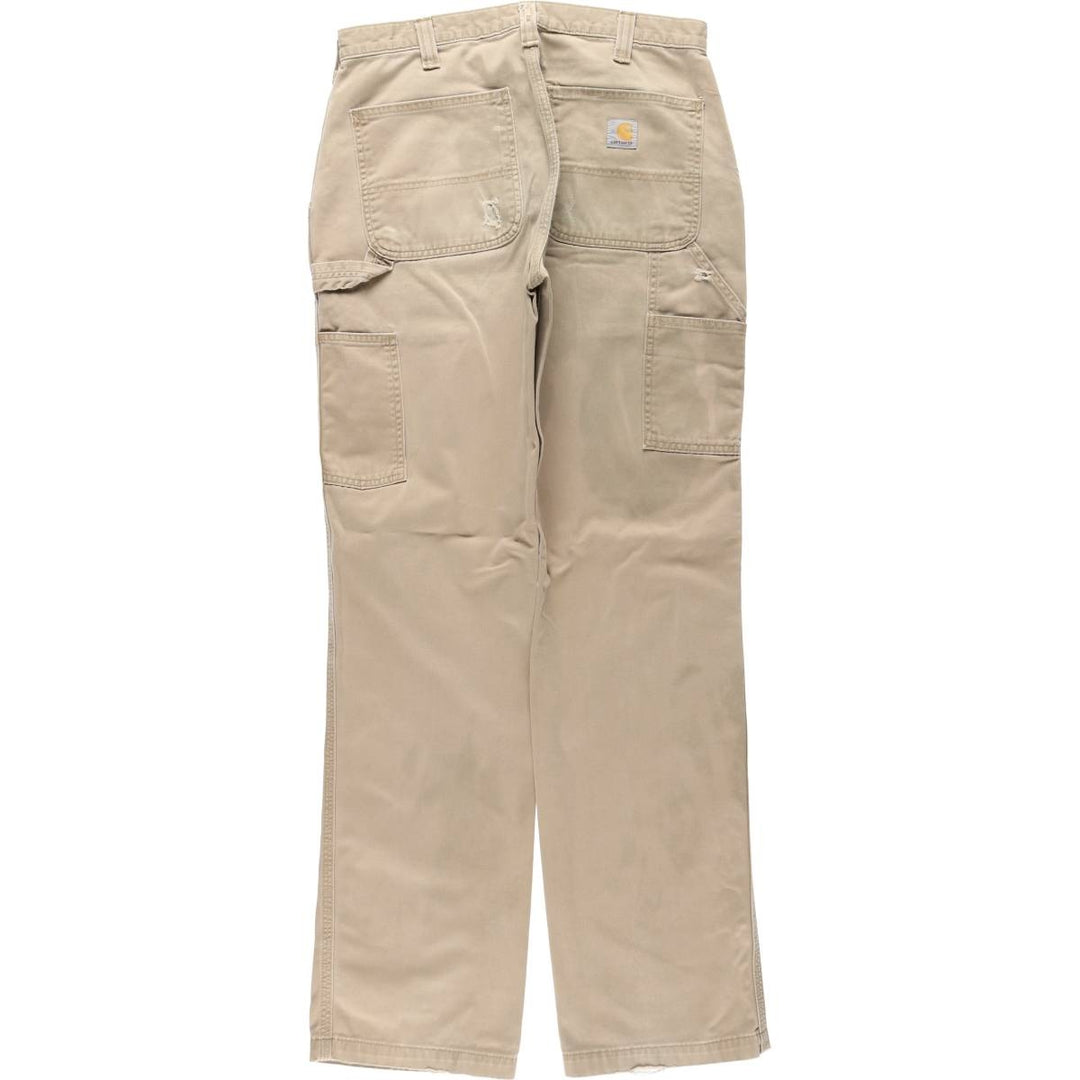Carhartt Relaxed Fit Painter Pants, Men's, Size 32 cotton Beige type Vintage Second Hand