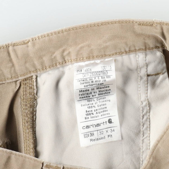 Carhartt Relaxed Fit Painter Pants, Men's, Size 32 cotton Beige type Vintage Second Hand
