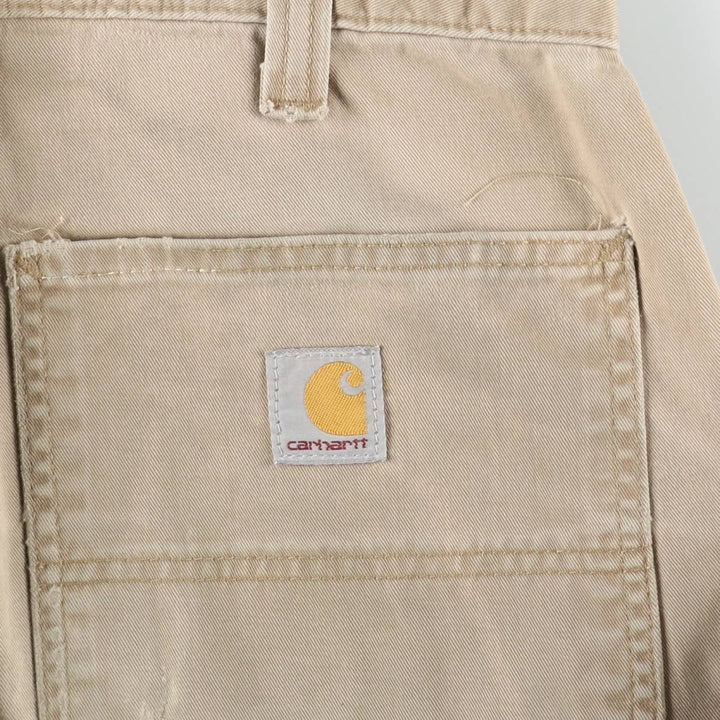 Carhartt Relaxed Fit Painter Pants, Men's, Size 32 cotton Beige type Vintage Second Hand