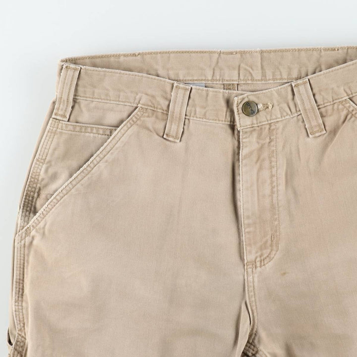 Carhartt Relaxed Fit Painter Pants, Men's, Size 32 cotton Beige type Vintage Second Hand