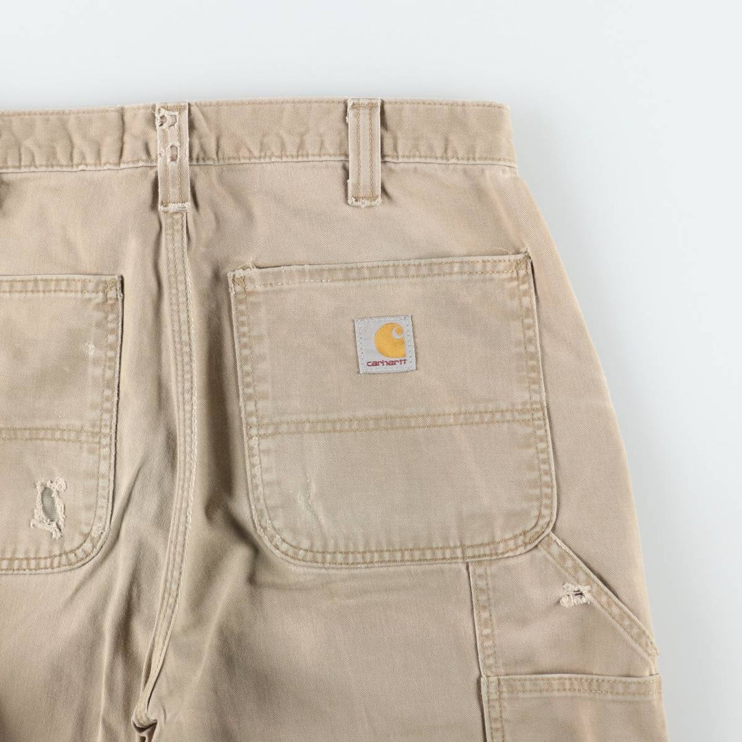 Carhartt Relaxed Fit Painter Pants, Men's, Size 32 cotton Beige type Vintage Second Hand