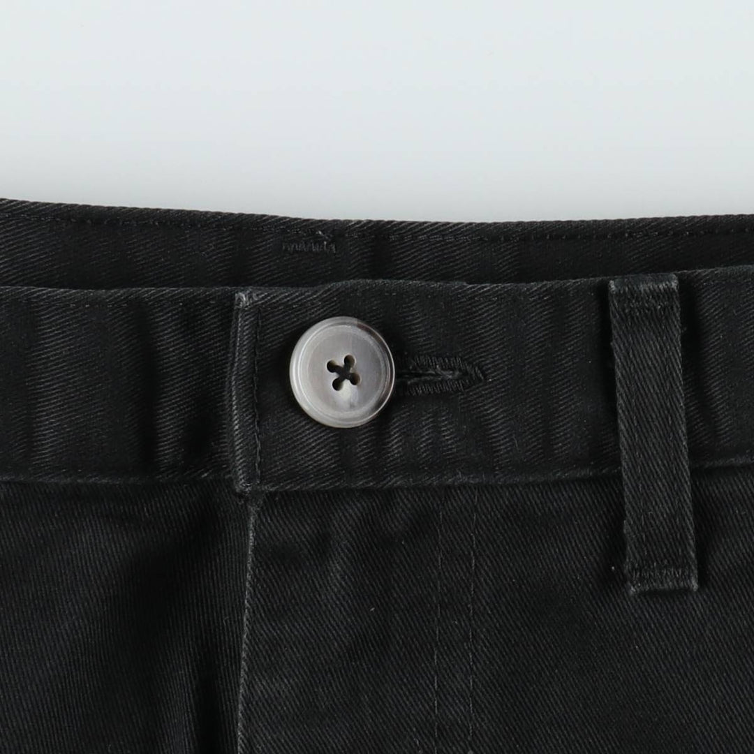 BIG BILL Cargo Work Pants, Made in Canada, Men's Size W34 (approx.) polyester black type Vintage Second Hand