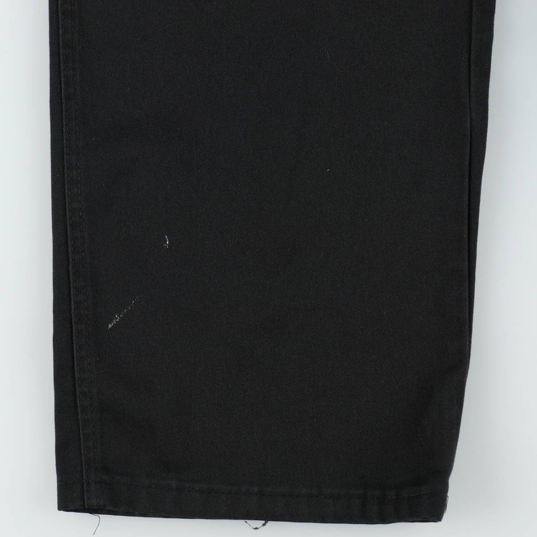 BIG BILL Cargo Work Pants, Made in Canada, Men's Size W34 (approx.) polyester black type Vintage Second Hand
