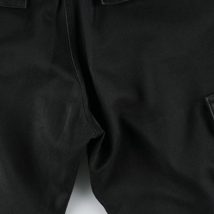 BIG BILL Cargo Work Pants, Made in Canada, Men's Size W34 (approx.) polyester black type Vintage Second Hand