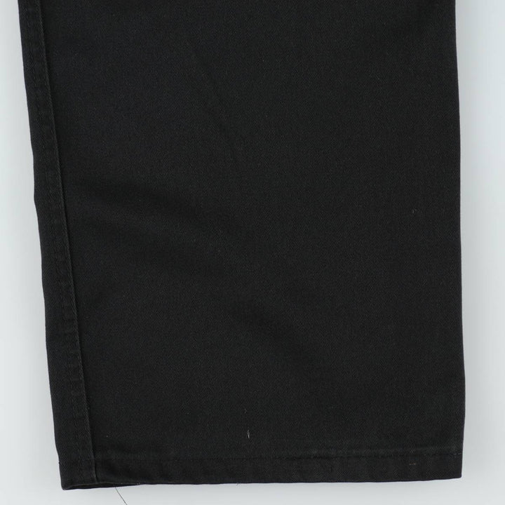 BIG BILL Cargo Work Pants, Made in Canada, Men's Size W34 (approx.) polyester black type Vintage Second Hand
