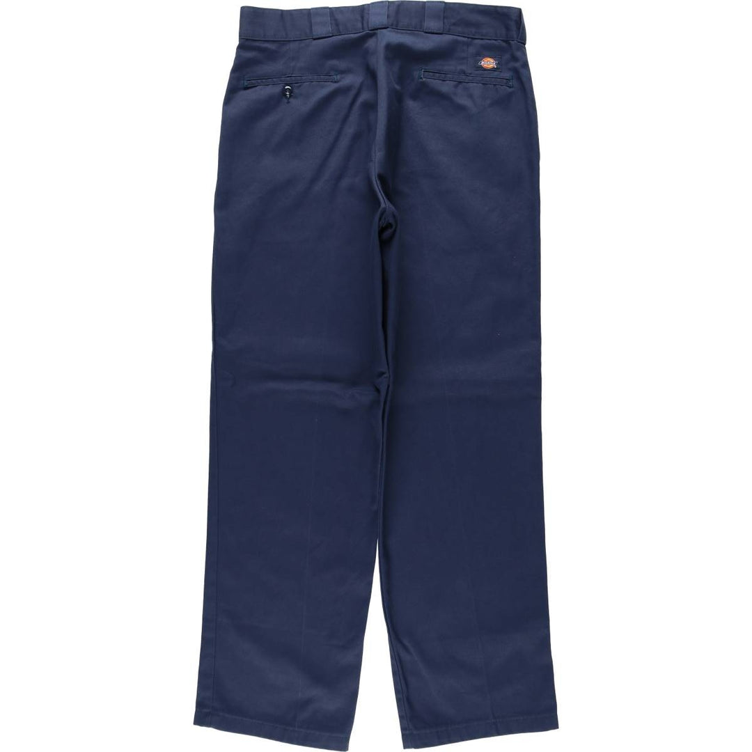 Dickies 874 Original Fit Work Pants, Men's, Size W35 polyester navy blue type Vintage Second Hand