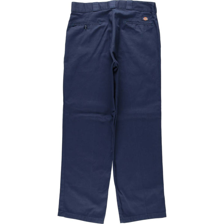 Dickies 874 Original Fit Work Pants, Men's, Size W35 polyester navy blue type Vintage Second Hand