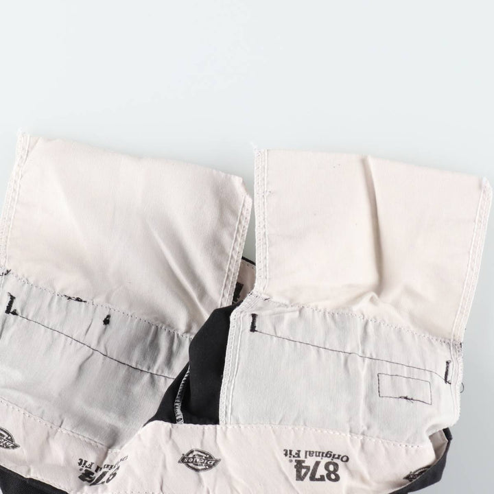 Dickies 874 Original Fit Work Pants, Men's, Size W31 polyester black type Vintage Second Hand