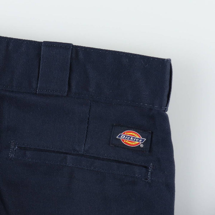 Dickies 874 Original Fit FLEX Work Pants, Men's W35 equivalent. polyester navy blue type Vintage Second Hand