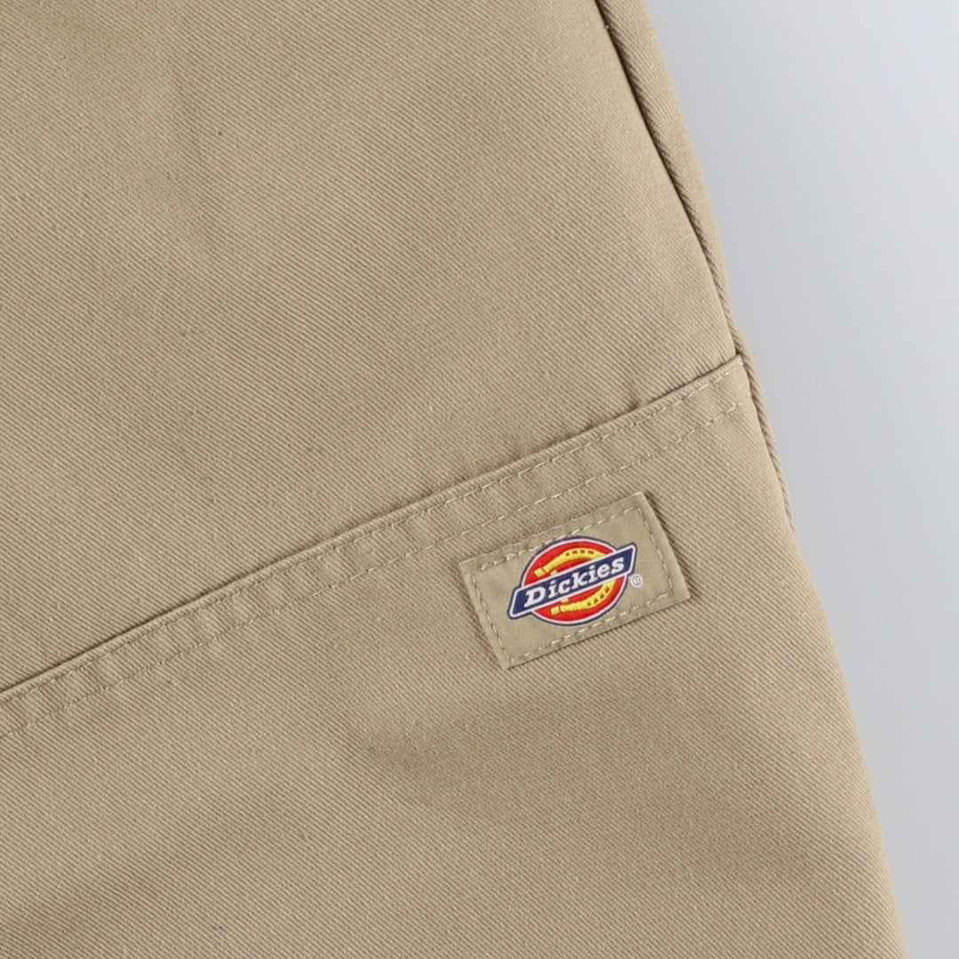 Dickies Loose Fit Double Knee Work Pants, Men's Size W31 (approx.) polyester Beige type Vintage Second Hand