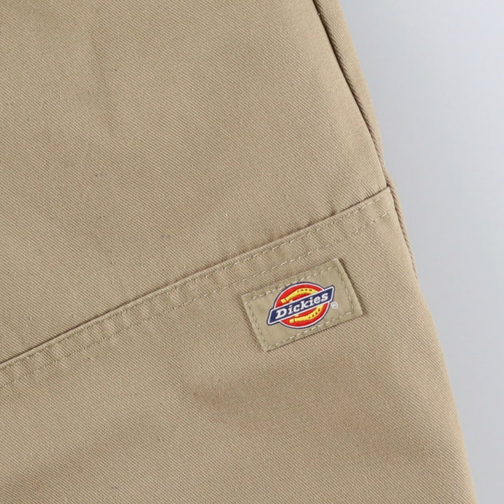 Dickies Loose Fit Double Knee Work Pants, Men's Size W31 (approx.) polyester Beige type Vintage Second Hand