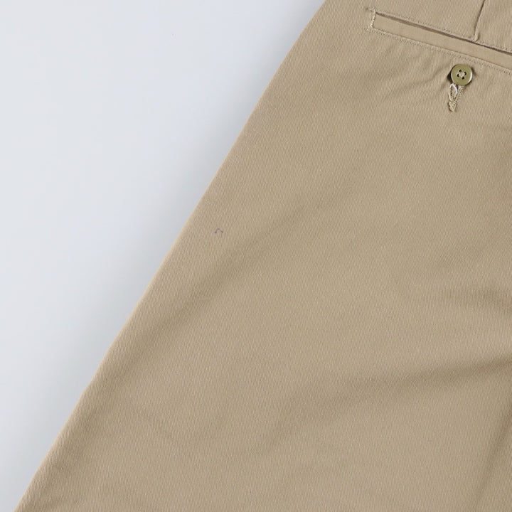 Dickies Loose Fit Double Knee Work Pants, Men's Size W31 (approx.) polyester Beige type Vintage Second Hand