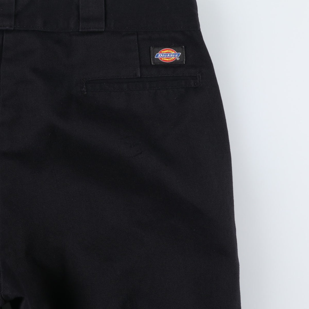 Dickies Men's Work Pants, Size W35 polyester black type Vintage Second Hand