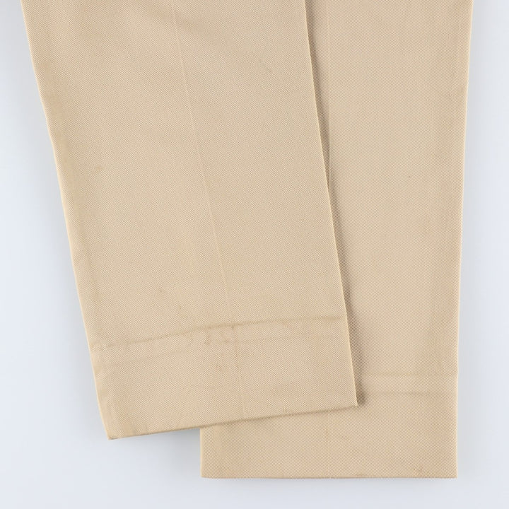 Wrangler men's slacks, size W36 (approx.), vintage. polyester Beige type Vintage Second Hand
