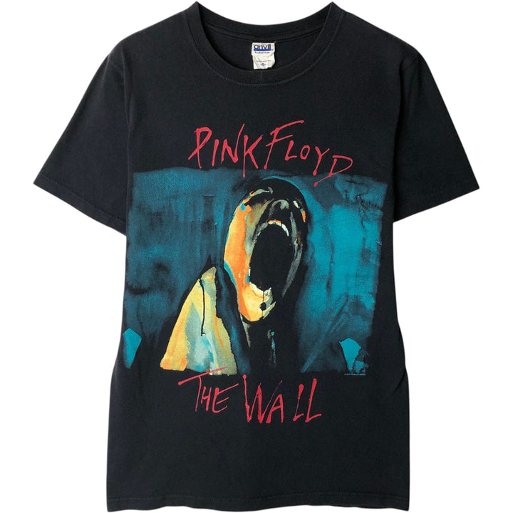 Anvil PINK FLOYD Band T-shirt (Men's Size S) cotton black type Vintage Second Hand