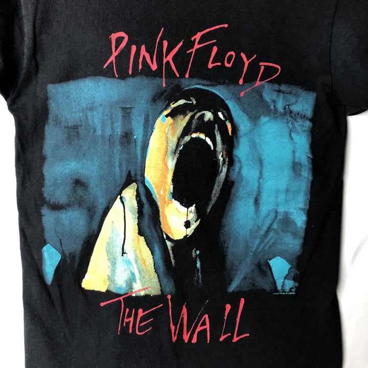Anvil PINK FLOYD Band T-shirt (Men's Size S) cotton black type Vintage Second Hand