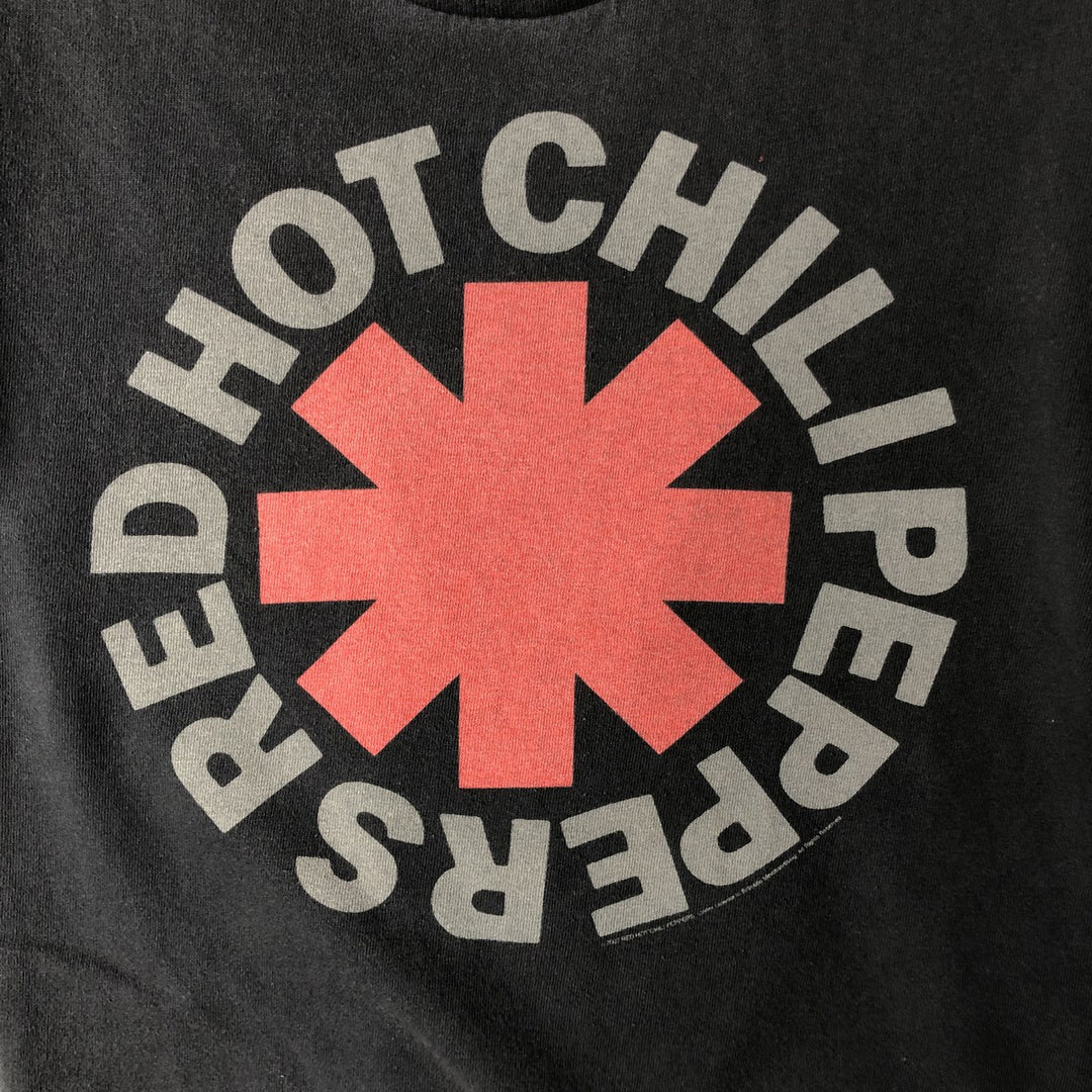 2000'S Delta RED HOT CHILI PEPPERS Band T-shirt (Men's Size S) cotton black type Vintage Second Hand
