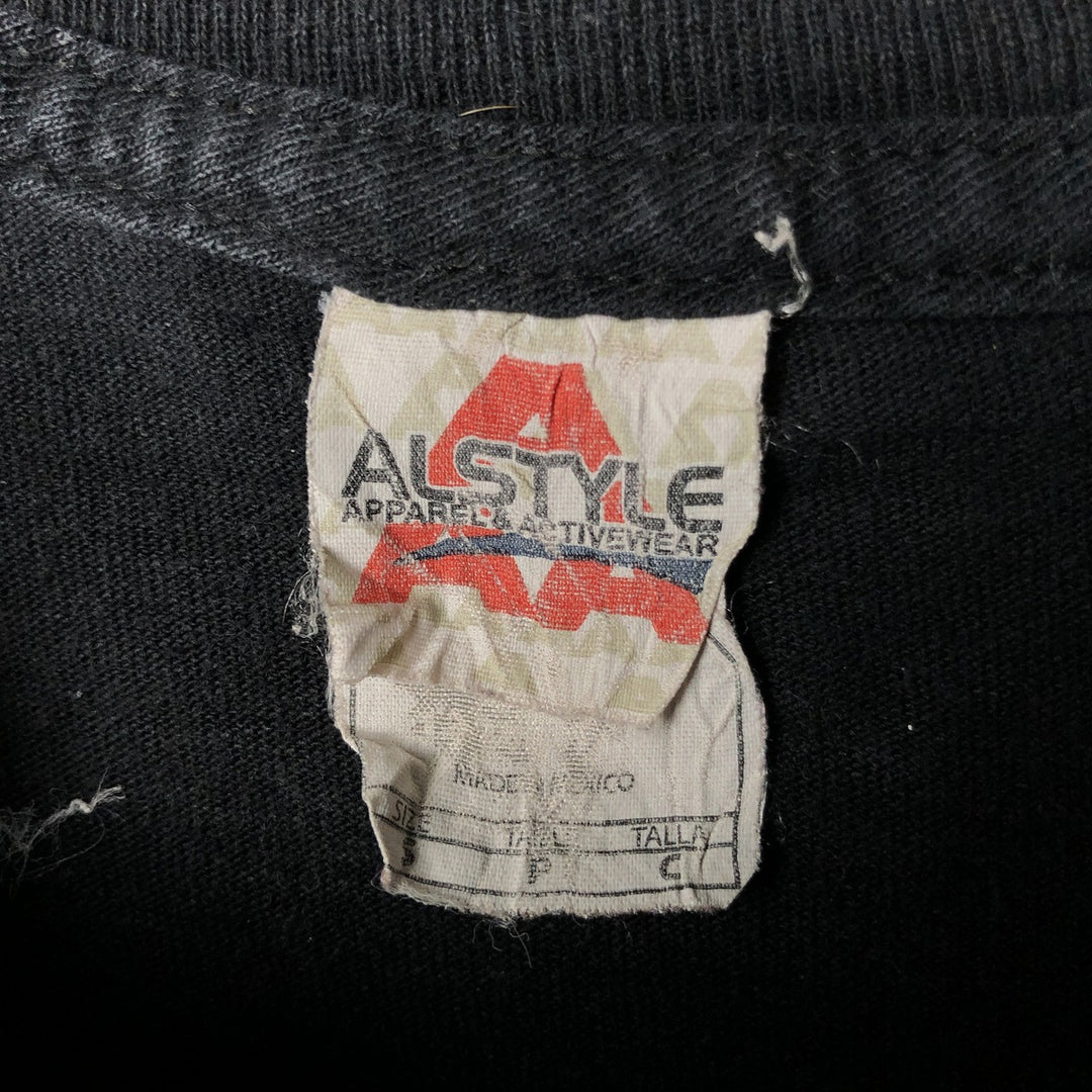 ALSTYLE The Rolling Stones Band T-shirt (Men's Size S) cotton black type Vintage Second Hand