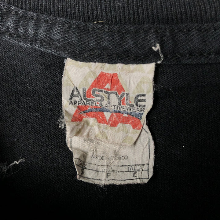 ALSTYLE The Rolling Stones Band T-shirt (Men's Size S) cotton black type Vintage Second Hand
