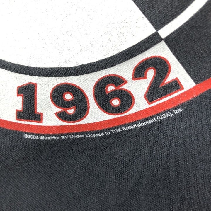 THE ROLLING STONES The Rolling Stones Band T-shirt Band T Men's S size unclear black type Vintage Second Hand