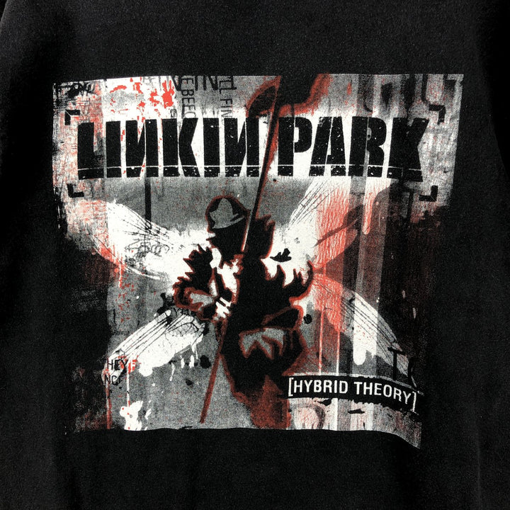 teestyled LINKIN PARK band t-shirt, men's size L equivalent. cotton black type Vintage Second Hand