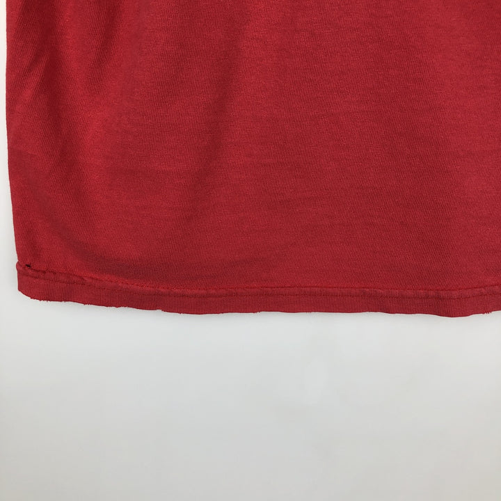 TENNESSEE RIVER AEROSMITH Aerosmith Band T-shirt (Men's size L equivalent) cotton red type Vintage Second Hand