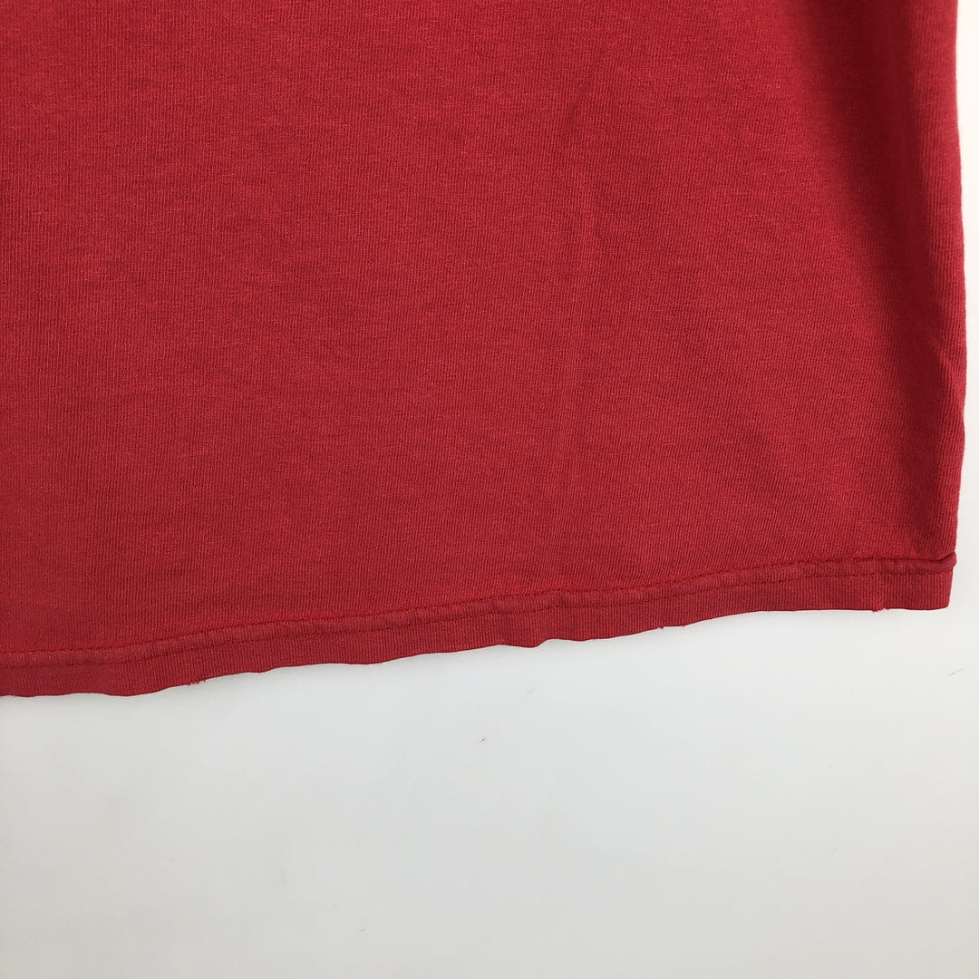 TENNESSEE RIVER AEROSMITH Aerosmith Band T-shirt (Men's size L equivalent) cotton red type Vintage Second Hand