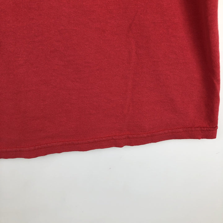 TENNESSEE RIVER AEROSMITH Aerosmith Band T-shirt (Men's size L equivalent) cotton red type Vintage Second Hand