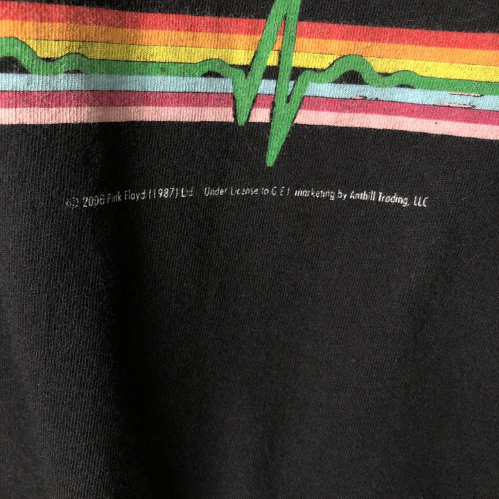 2000'S Anthill Trading Co. PINK FLOYD Band T-shirt, Men's Size L (approx.) cotton black type Vintage Second Hand