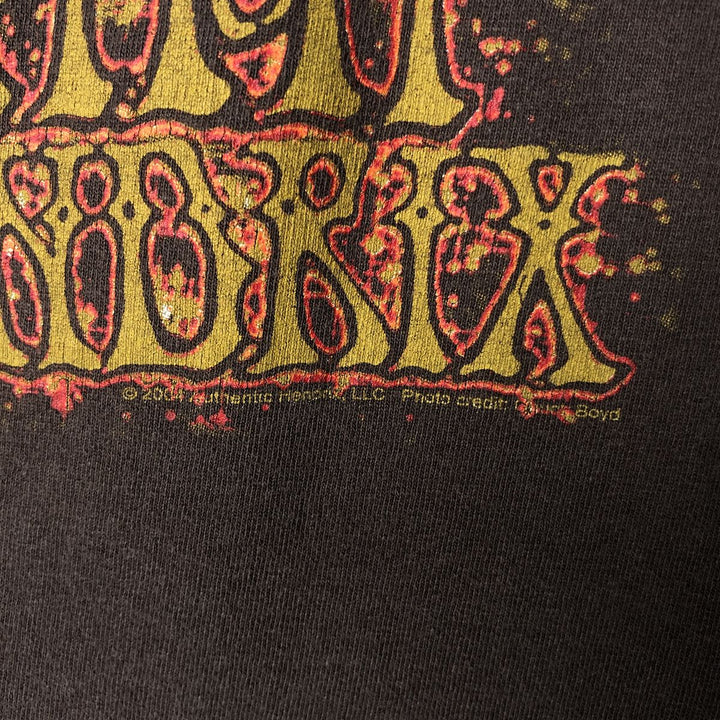 2000'S Jimi Hendrix Band T-shirt, Men's XL equivalent. cotton brown type Vintage Second Hand
