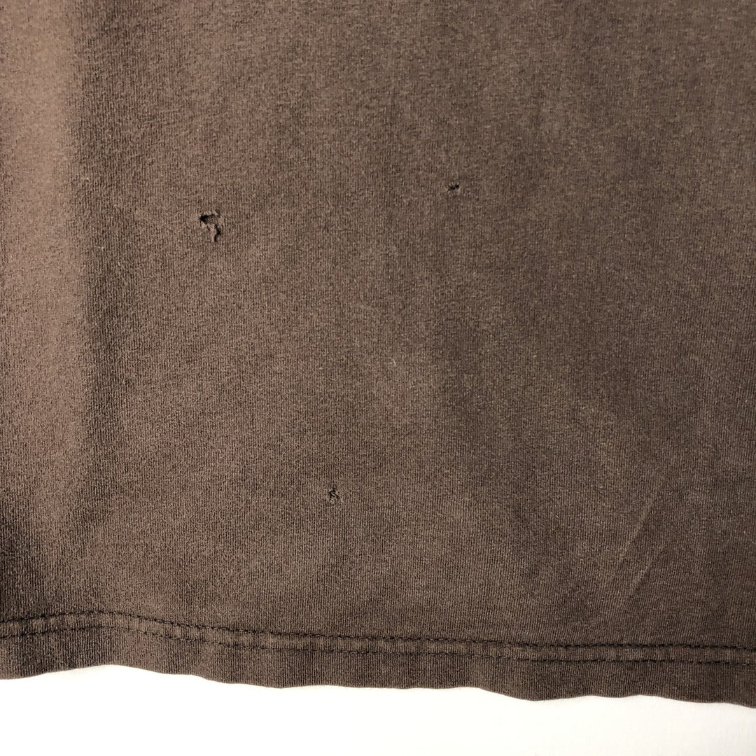 2000'S Jimi Hendrix Band T-shirt, Men's XL equivalent. cotton brown type Vintage Second Hand