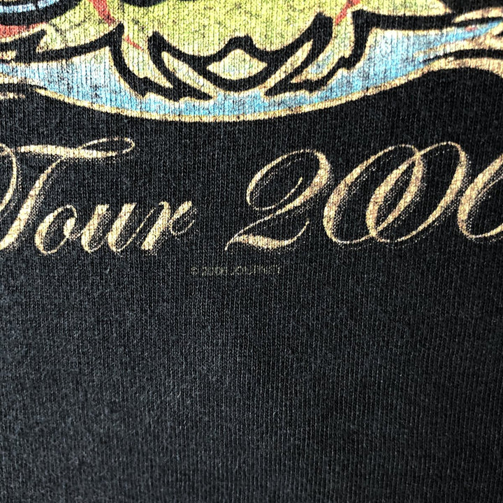 2000'S Anvil JOURNEY band t-shirt, men's size L (approx.) cotton navy blue type Vintage Second Hand