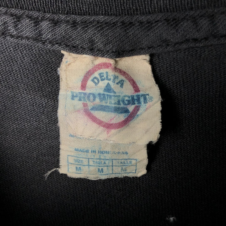 DELTA PINK FLOYD Band T-shirt (Men's size M equivalent) cotton Charcoal Vintage Second Hand