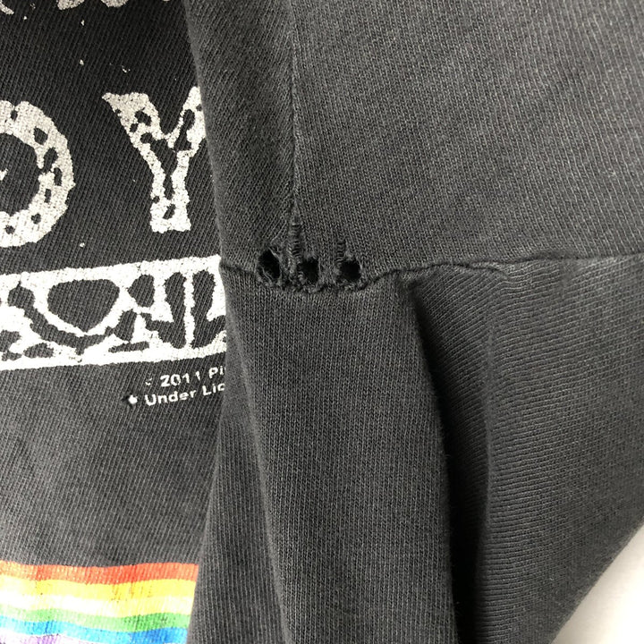 DELTA PINK FLOYD Band T-shirt (Men's size M equivalent) cotton Charcoal Vintage Second Hand