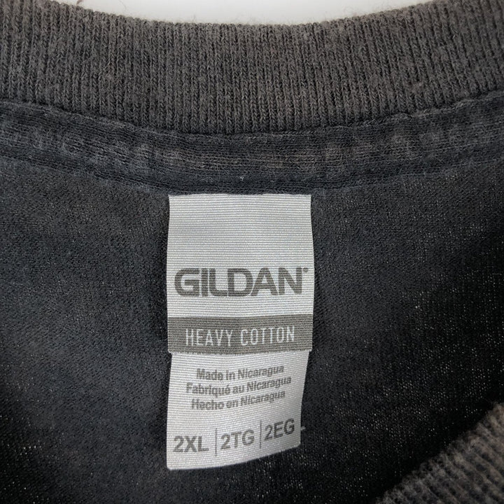 Gildan 21 Savage 21 Band T-Shirt, Men's XXL equivalent. cotton black type Vintage Second Hand