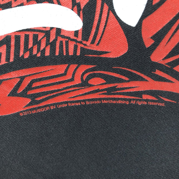 THE ROLLING STONES The Rolling Stones Band T-shirt Band T Men's XL size unclear black type Vintage Second Hand