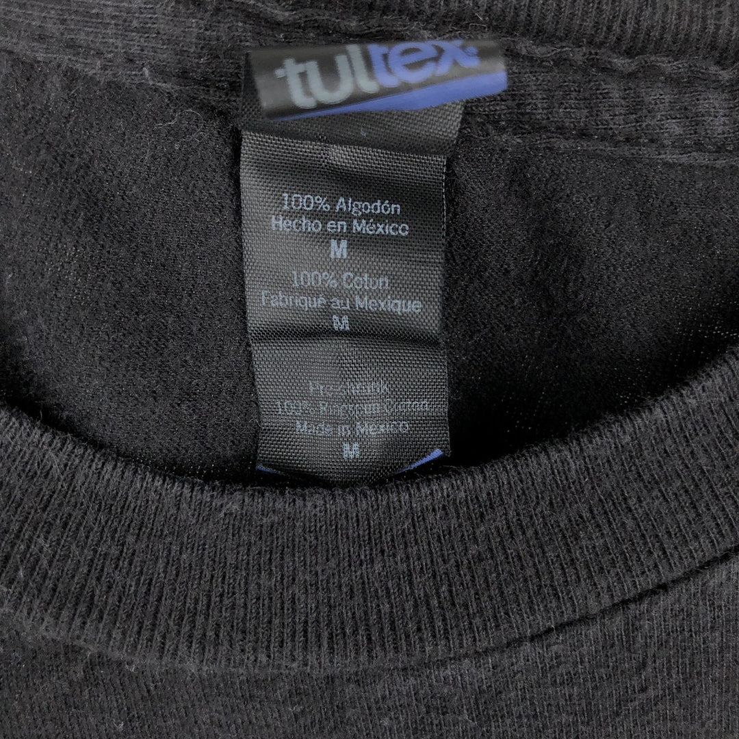 TULTEX LED ZEPPELIN Led Zeppelin Band T-shirt Band T Men's M size cotton black type Vintage Second Hand