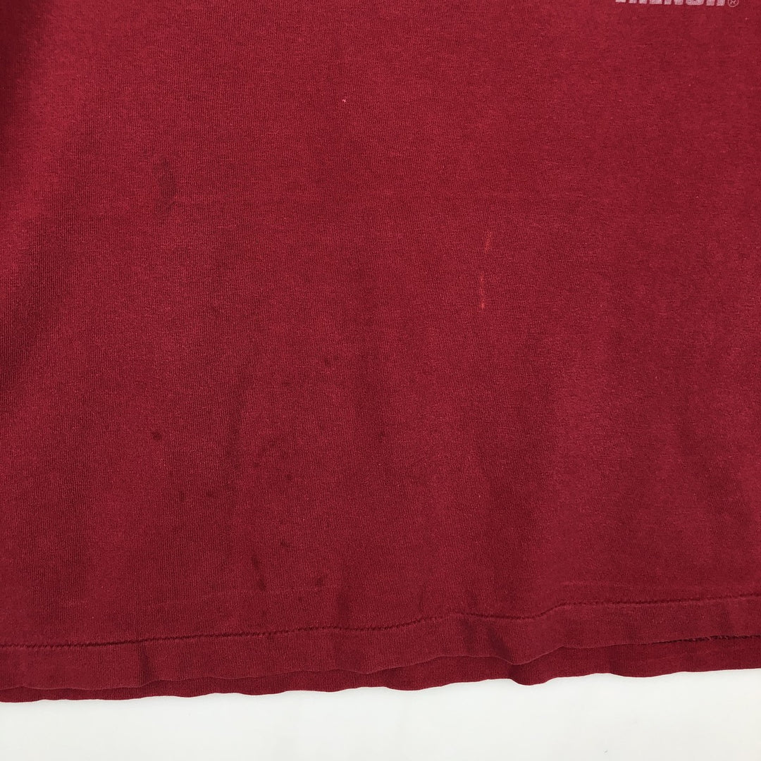 90'S TRENCH NFL Washington Redskins Sports Print T-Shirt, Made in USA, Men's XL equivalent, Vintage cotton red type Vintage Second Hand