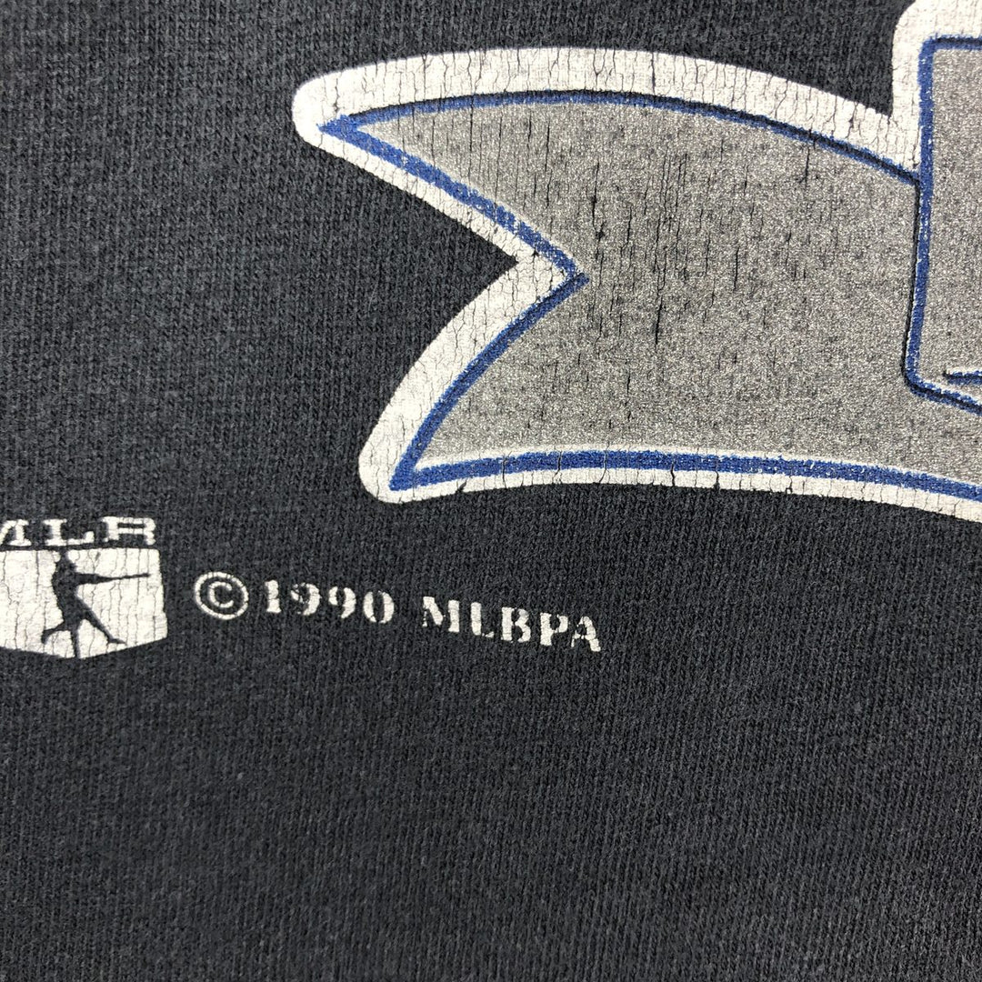 90'S NUTMEG MLB BOSTON RED SOX Sports Print T-Shirt, Made in USA, Men's XL (approx.) Vintage cotton Charcoal Vintage Second Hand