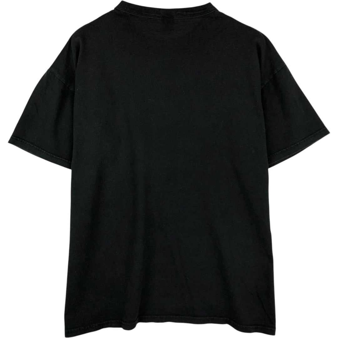Russell MLB New York Mets sports print T-shirt, men's size L (approx.) cotton black type Vintage Second Hand